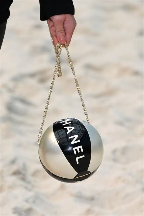 chanel beach ball bag